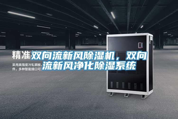 双向流新风除湿机，双向流新风净化除湿系统