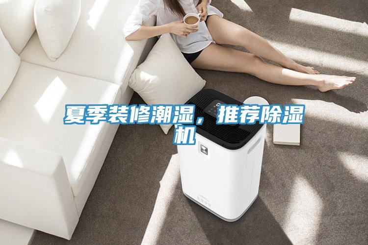 夏季装修潮湿,推荐除湿机