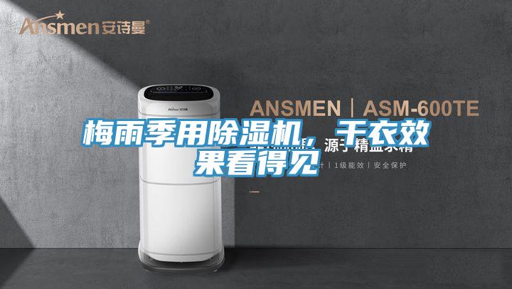 梅雨季用除湿机，干衣效果看得见
