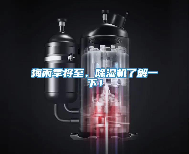 梅雨季将至，除湿机了解一下！