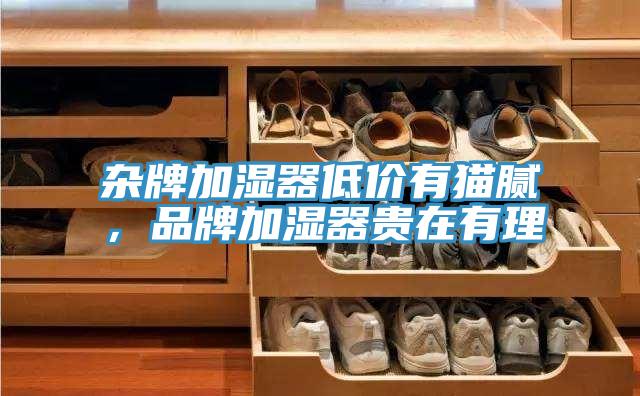 杂牌加湿器低价有猫腻，品牌加湿器贵在有理