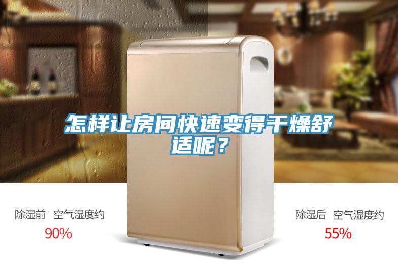 怎样让房间快速变得干燥舒适呢？