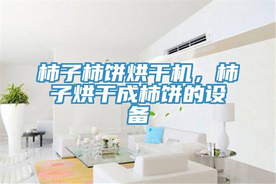 柿子柿饼烘干机，柿子烘干成柿饼的设备