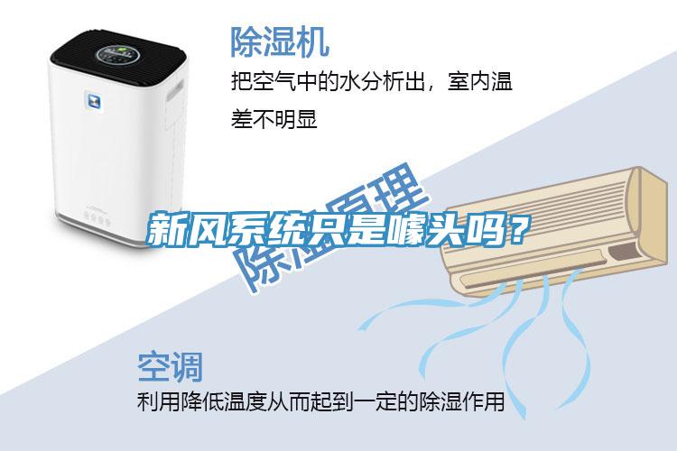 新风系统只是噱头吗？