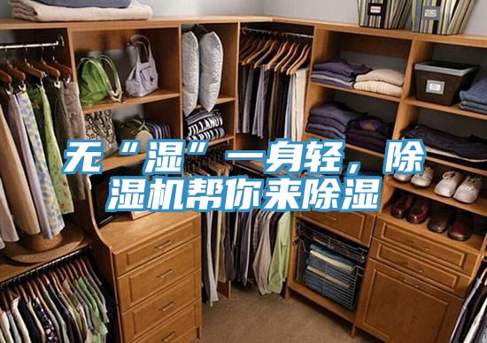 无“湿”一身轻,除湿机帮你来除湿