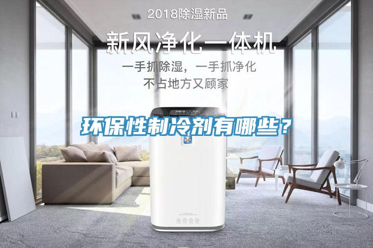 环保性制冷剂有哪些？
