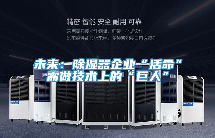 未来：除湿器企业“活命”需做技术上的“巨人”