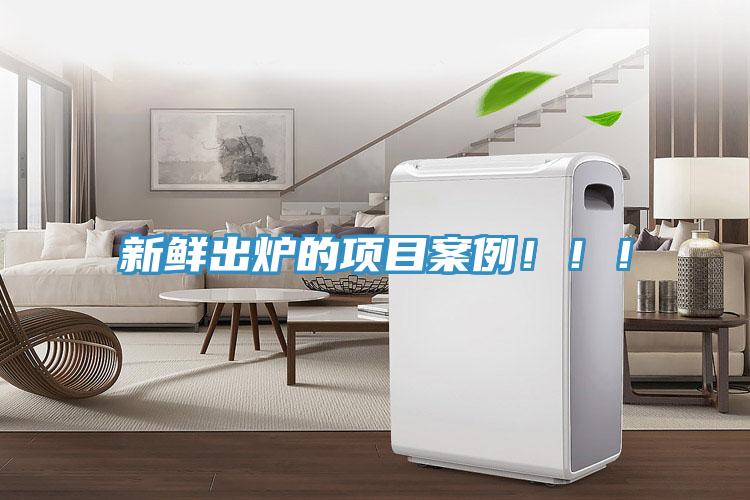 新鲜出炉的项目案例!!!