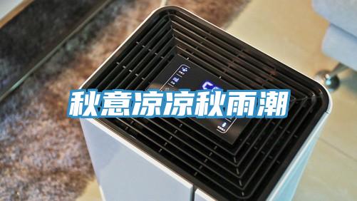 秋意凉凉秋雨潮