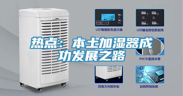 热点：本土加湿器成功发展之路