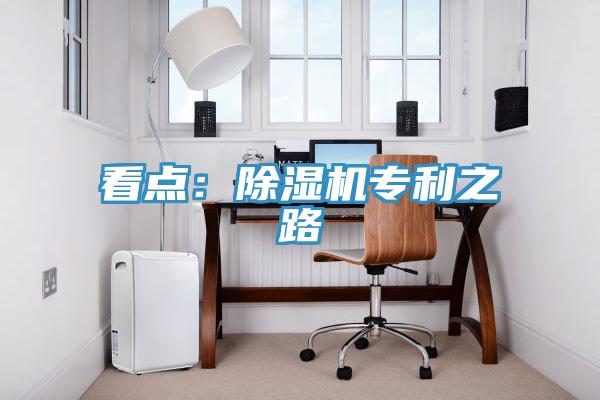 看点：除湿机专利之路
