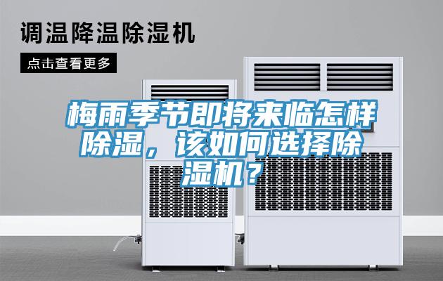 梅雨季节即将来临怎样除湿，该如何选择除湿机？
