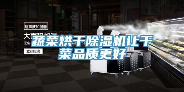 蔬菜烘干除湿机让干菜品质更好