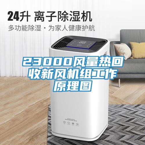 23000风量热回收新风机组工作原理图