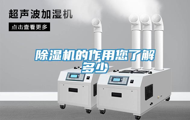 除湿机的作用您了解多少