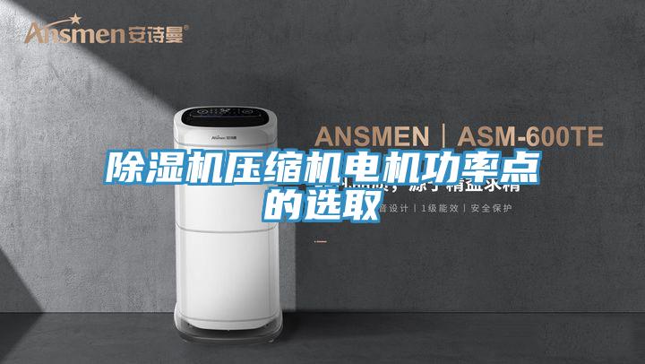 除湿机压缩机电机功率点的选取