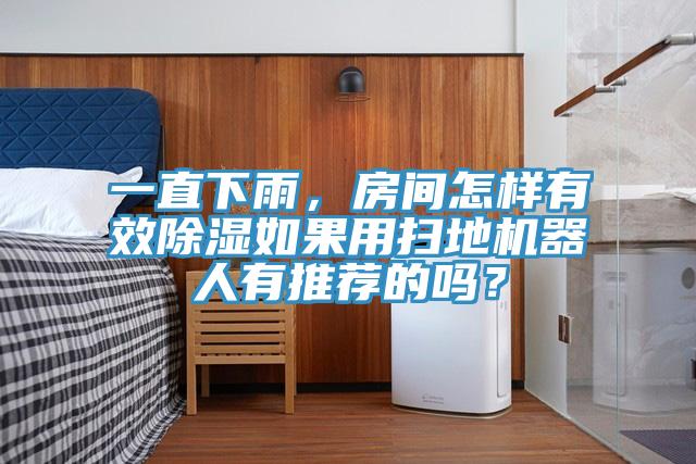 一直下雨，房间怎样有效除湿如果用扫地机器人有推荐的吗？
