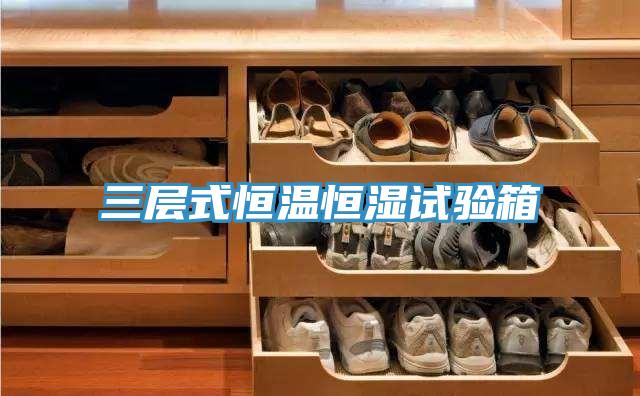 三层式恒温恒湿试验箱