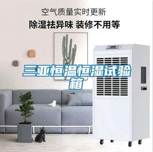三亚恒温恒湿试验箱