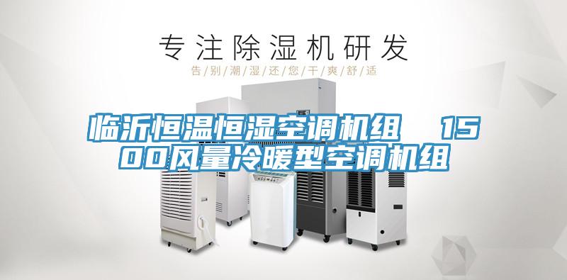 临沂恒温恒湿空调机组  1500风量冷暖型空调机组