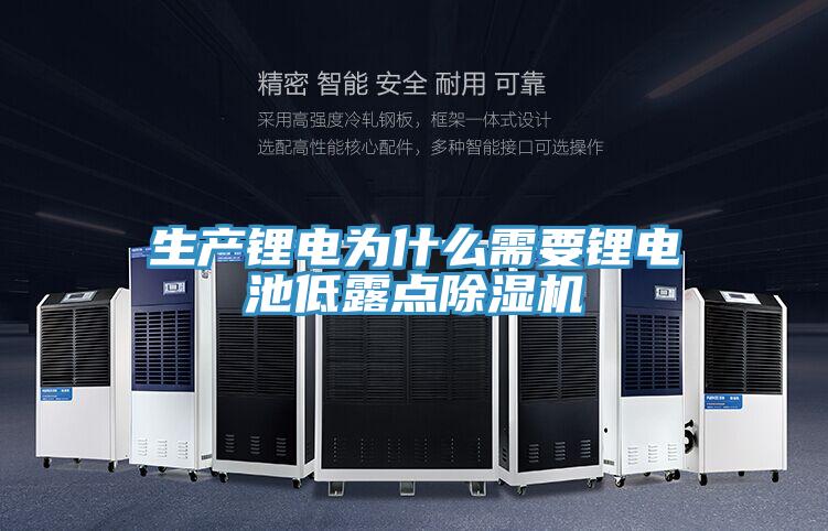 生产锂电为什么需要锂电池低露点除湿机