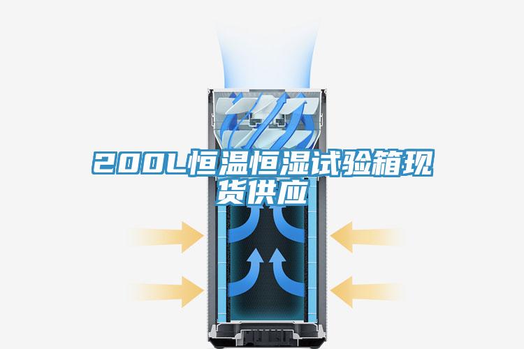 200L恒温恒湿试验箱现货供应