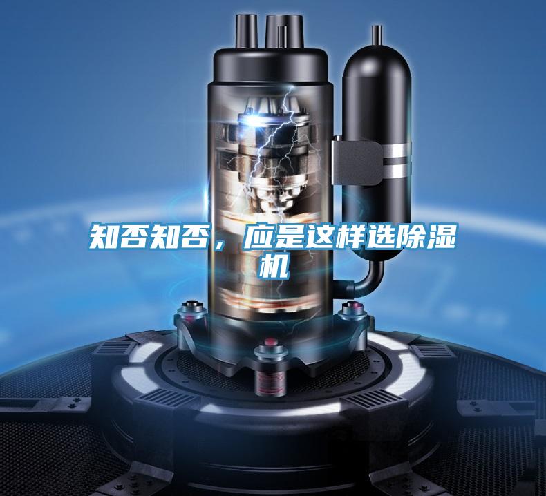 知否知否，应是这样选除湿机