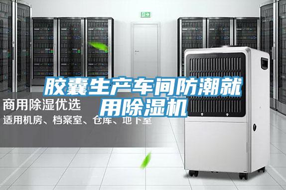胶囊生产车间防潮就用除湿机