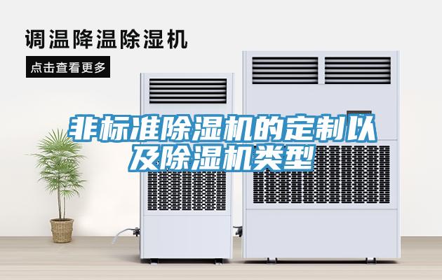 非标准除湿机的定制以及除湿机类型