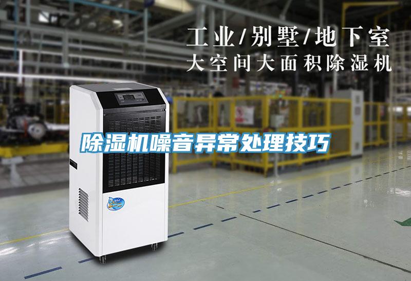 除湿机噪音异常处理技巧