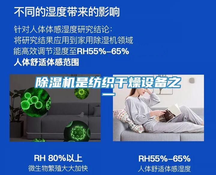 除湿机是纺织干燥设备之一
