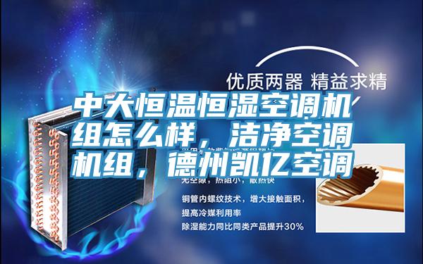 中大恒温恒湿空调机组怎么样，洁净空调机组，德州凯亿空调