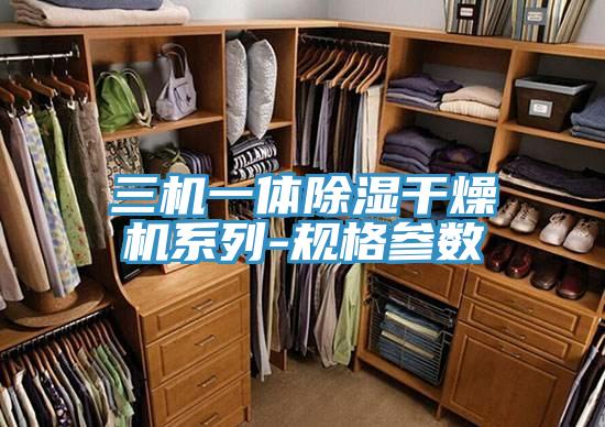 三机一体除湿干燥机系列-规格参数