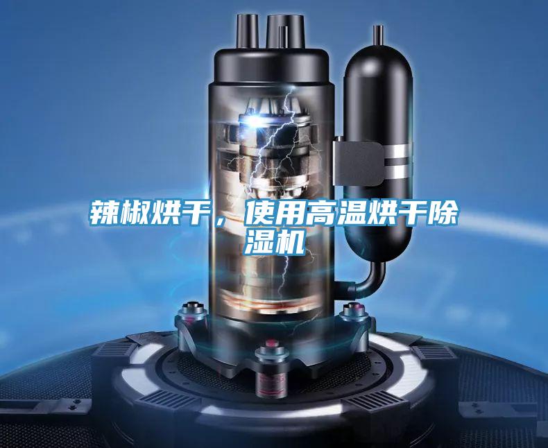 辣椒烘干，使用高温烘干除湿机