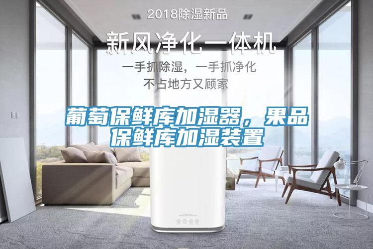 葡萄保鲜库加湿器，果品保鲜库加湿装置