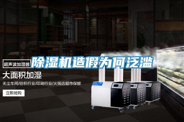 除湿机造假为何泛滥