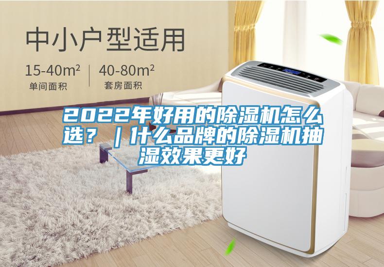 2022年好用的除湿机怎么选？｜什么品牌的除湿机抽湿效果更好