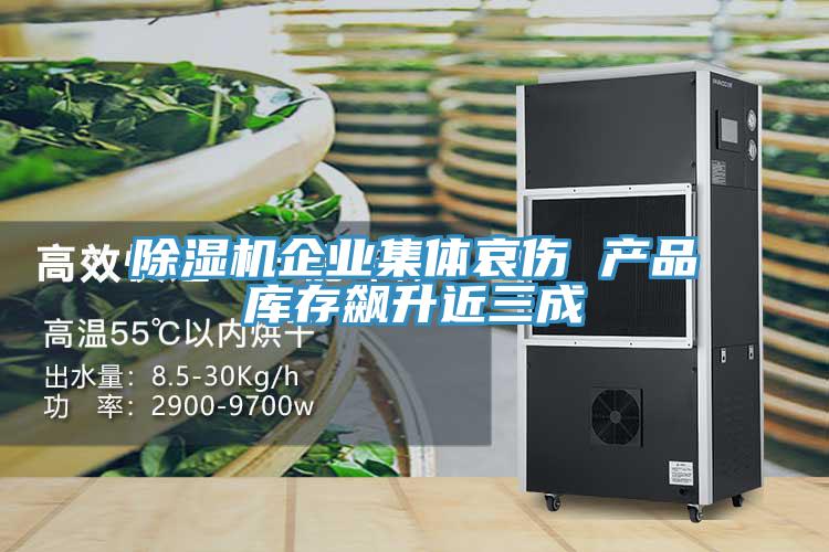 除湿机企业集体哀伤 产品库存飙升近三成