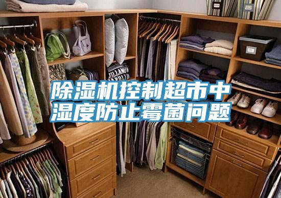 除湿机控制超市中湿度防止霉菌问题