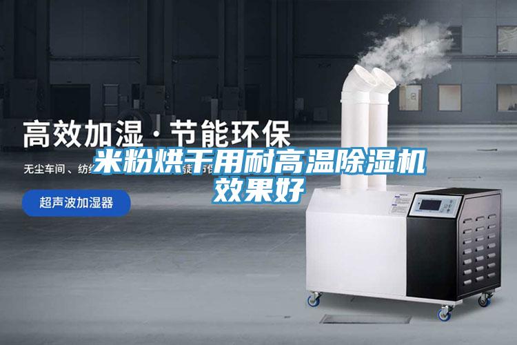 米粉烘干用耐高温除湿机效果好