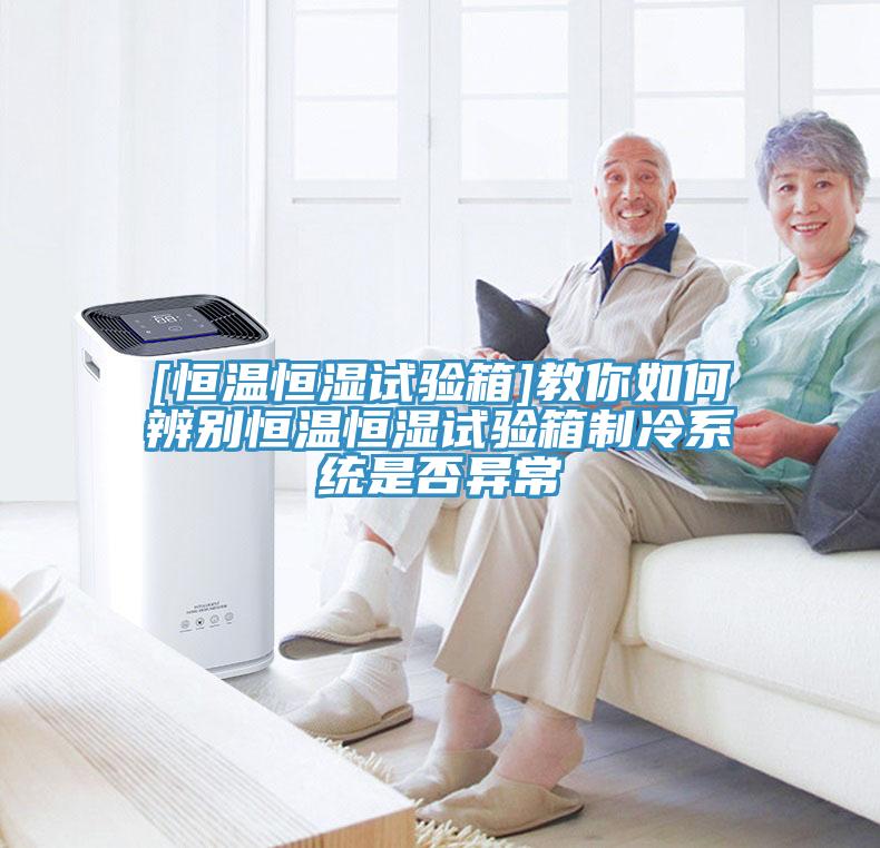 [恒温恒湿试验箱]教你如何辨别恒温恒湿试验箱制冷系统是否异常