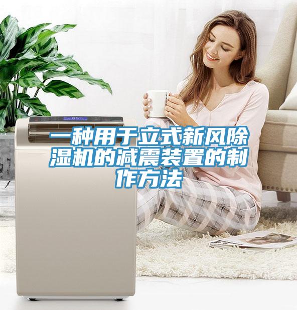 一种用于立式新风除湿机的减震装置的制作方法