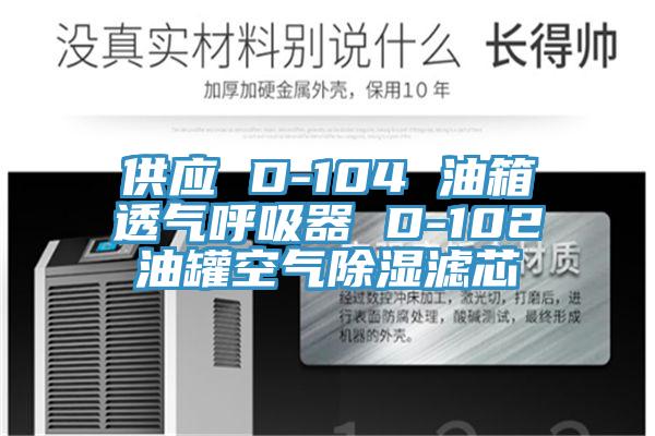 供应 D-104 油箱透气呼吸器 D-102油罐空气除湿滤芯