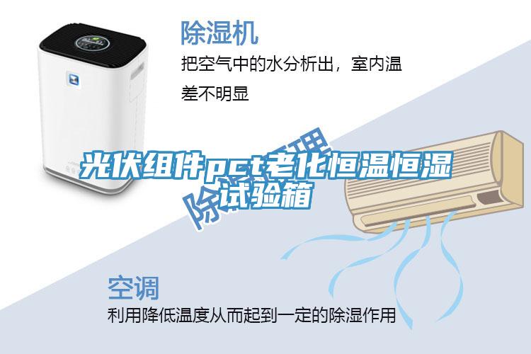 光伏组件pct老化恒温恒湿试验箱