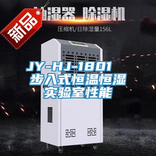 JY-HJ-1801  步入式恒温恒湿实验室性能