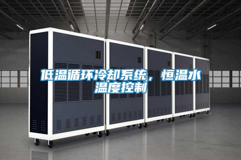 低温循环冷却系统，恒温水温度控制