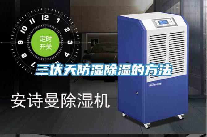 三伏天防湿除湿的方法