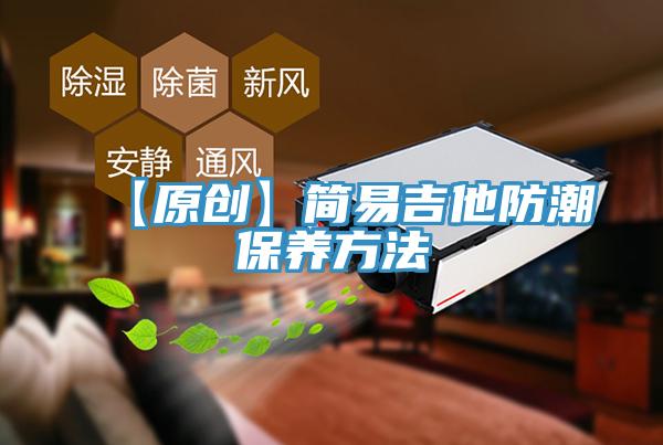【原创】简易吉他防潮保养方法
