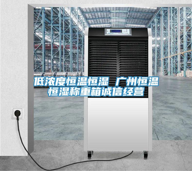 低浓度恒温恒湿 广州恒温恒湿称重箱诚信经营