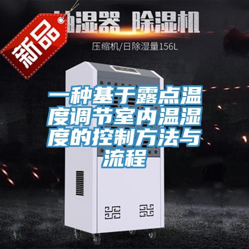 一种基于露点温度调节室内温湿度的控制方法与流程